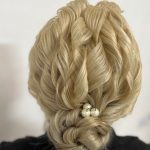 مهدیه حیدرزاده شنیون کار تخصصی عروس