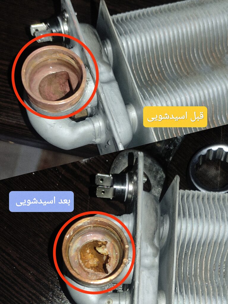 تعمیر پکیج آبگرمکن کولر تمام پرند